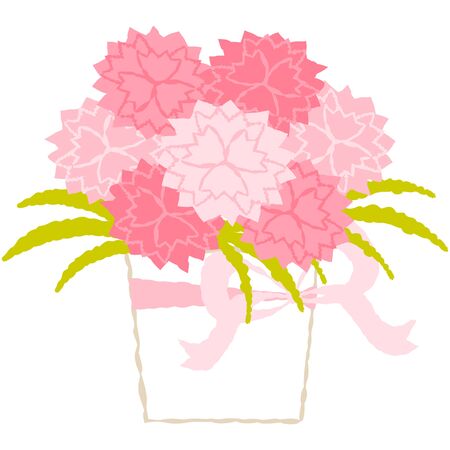 mother's dayのイラスト素材