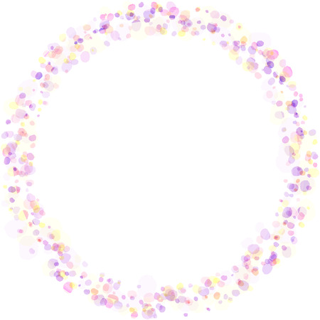 frame of pastel color watercolor painting texture by vector dataのイラスト素材