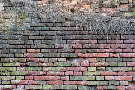 abstract background pattern red brick wall - background, textureの写真素材