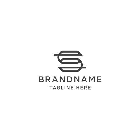Letter S Logo Icon Design Template. Abstract, Monogram, and Modernのイラスト素材