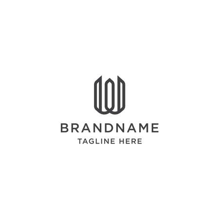 Letter W Logo Icon Design Template. Abstract, Monogram and Modernのイラスト素材
