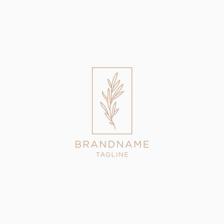 Abstract floral Logo Icon Design Template, Beauty, cosmetic, nature, pure, flower Vector Illustrationのイラスト素材