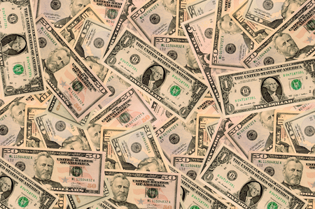 Dollars seamless background. High resolution seamless texture