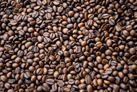 coffee background. close-up