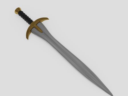 sword. 3dの写真素材