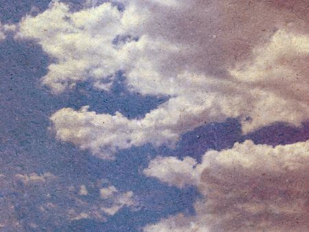 sky paper textureの写真素材