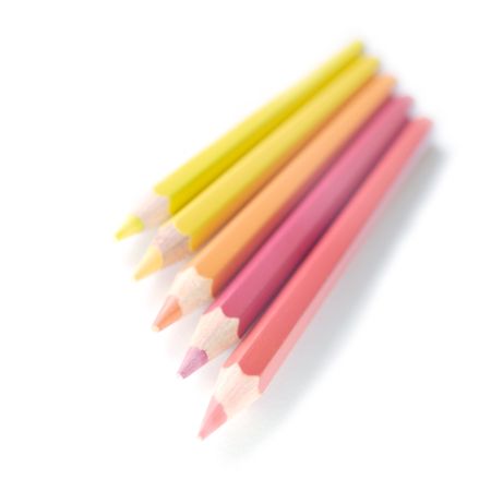 color pencils. closeup