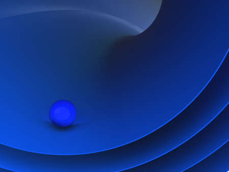 glass ball abstract background. 3dの写真素材