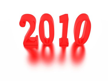 2010 year. Numbersの写真素材