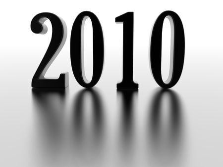 2010 year. Numbersの写真素材