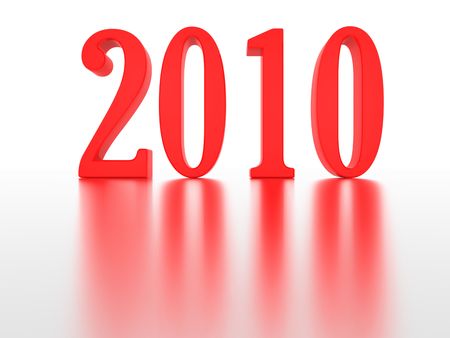 2010 year. Numbersの写真素材