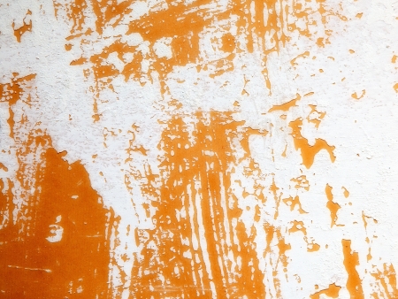 remnants of old putty on wall. textureの写真素材