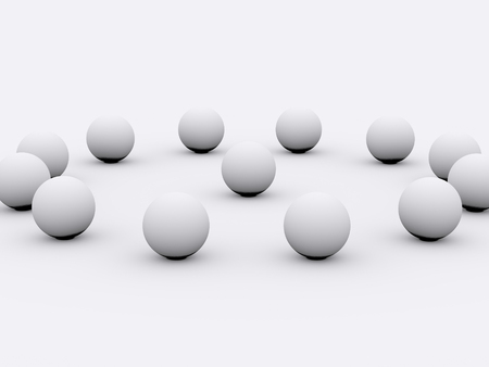balls abstract background. 3dの写真素材