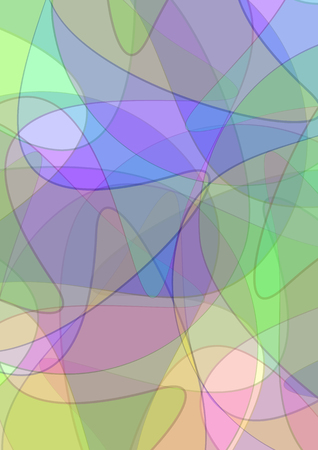 Beautiful vector abstract background with color overlay.のイラスト素材
