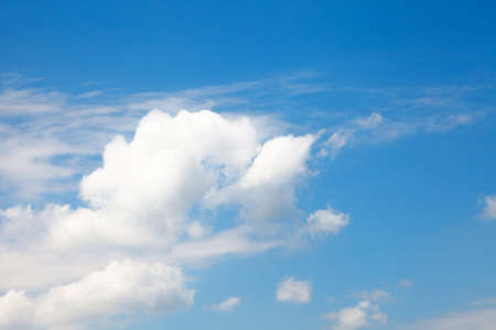 Beautiful sky background. Bizarre clouds