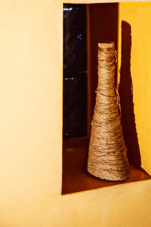 bottle decorated in the niche. abstractionの写真素材