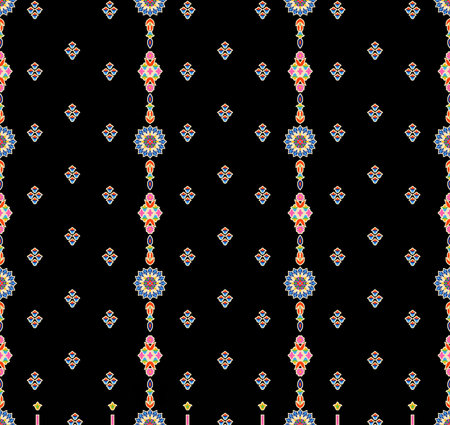 Bright seamless pattern. Brush texture.の写真素材