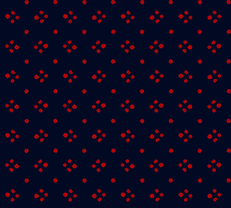 Abstract seamless ajrakh paisley pattern black background. Abstract seamless ornament flower bunch pattern background design. paisley color ground pattern.の写真素材