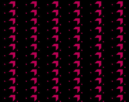 Abstract geometric seamless pattern with vertical fading lines, tracks, halftone stripes. Extreme...