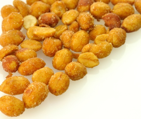 Honey roasted peanutsの写真素材