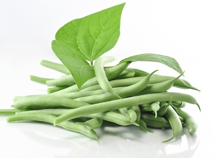 fresh green beansの写真素材