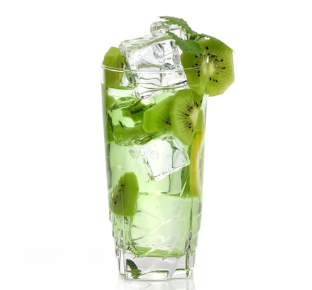 Glass Of Cold Fruit Drinkの写真素材