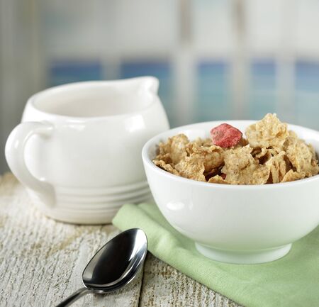 Bowl Of Cereal With Dried Fruits