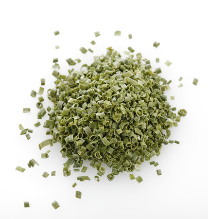 Dryed Chives On White の写真素材