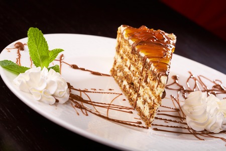cake dessert food sweet creamの写真素材