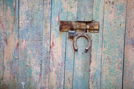 Back yard of old house in Odessa, Ukraineの写真素材
