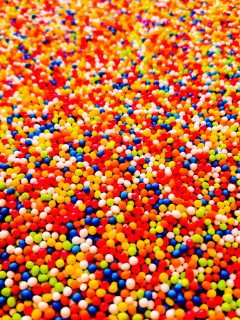 Colorful beads are sweet