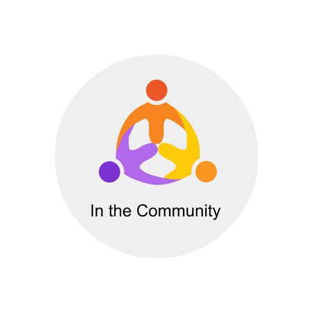 the community iconのイラスト素材