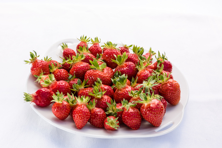 fresh strawberriesの写真素材
