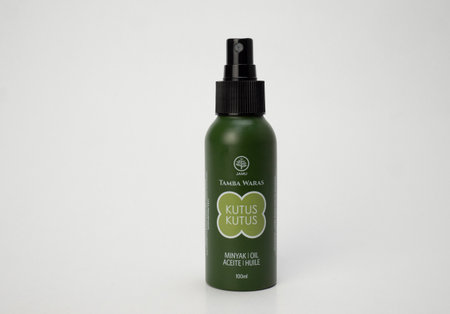 Jakarta, Indonesia-August 2, 2021:Kutus Kutus is a rubbing oil made from herbal ingredients derived from various herbal plants that are specially processedのeditorial素材