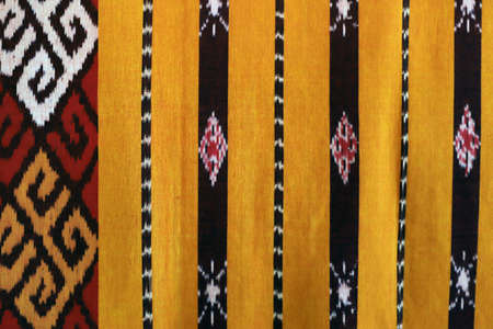 Traditional woven fabric from Lombok, West Nusa Tenggara, Indonesia