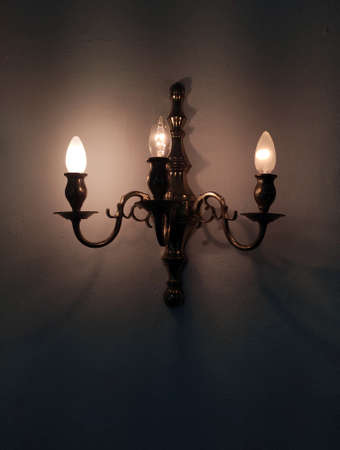 Artistic wall lamp, Wall lampの写真素材