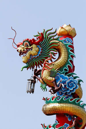 Dragon statueの写真素材