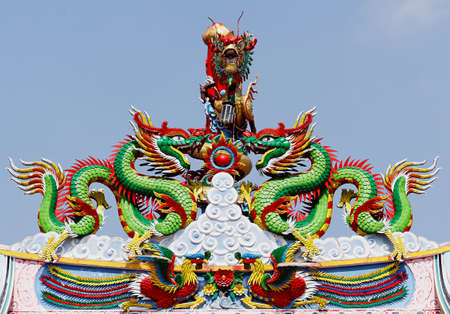 Dragon statueの写真素材
