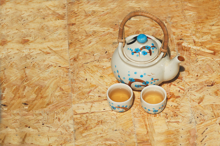 Tea cupの写真素材