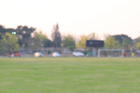 stadium or football field on blur background,abstract blur backgroundの写真素材