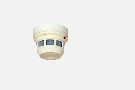 Smoke detector and pendent fire sprinkler on a ceiling,fire emergency
の写真素材