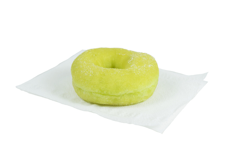 Most like to eat donuts as a snack.の写真素材