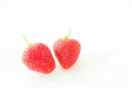 Strawberry is a favorite fruit that can be eaten in both sweet and sour taste.の写真素材