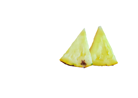 Pineapple is a fruit that is high in vitamin C.の写真素材