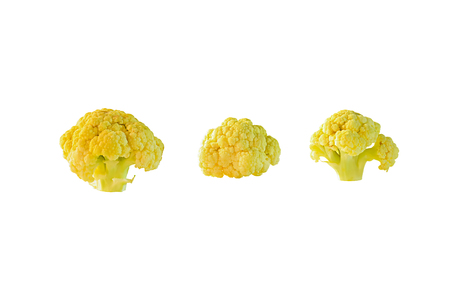 Cauliflower is a popular vegetable for cooking, which is both fried and curry.の写真素材