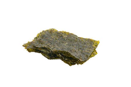 Seaweed is a popular saltwater plant that can be eaten both raw and cooked.の写真素材