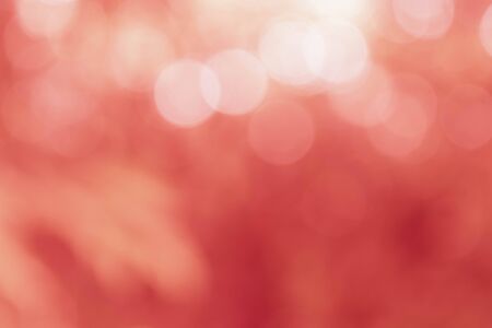 Red bokeh lights backgroundの写真素材