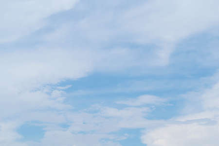 Cloudy blue sky abstract background