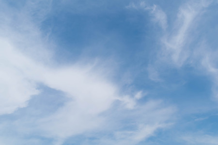 Cloudy blue sky abstract background