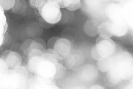 background bokeh,gray bokeh abstract lightの写真素材